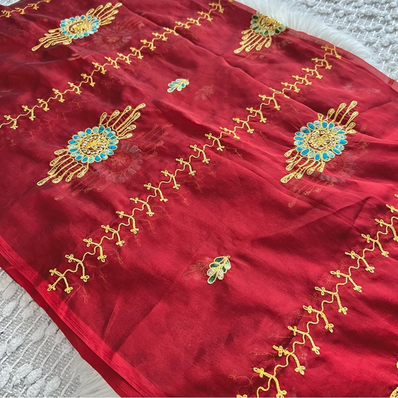 Vintage Indian Scarf - Picture 4 of 4